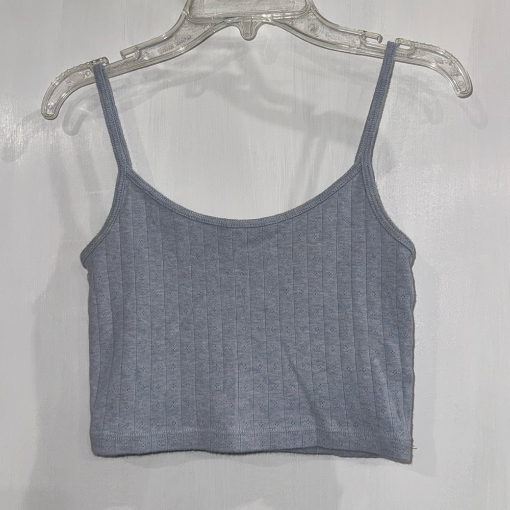 Brandy Melville Light Blue Skylar Tank